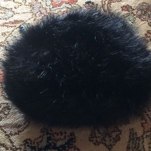 Faux fur hat